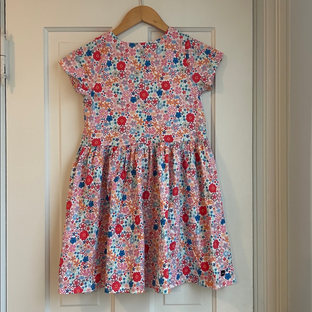 Tea collection dress sz 10 “ditsy sakura floral” - Picture 3 of 5